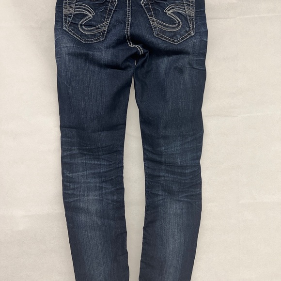 NEW Silver Jeans Tuesday Mid Rise Skinny Jean 25 - Picture 4 of 7
